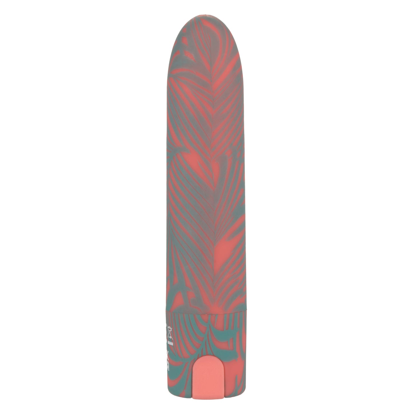 Naughty Bits You Do You Mini Massager 3-Inch Silicone Bullet with Floral Pattern and 10 Vibration Functions