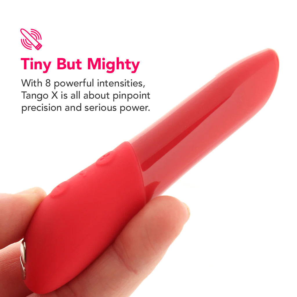 We-Vibe Tango X Power Play Bullet Vibe in Cherry Red Vibrators > Bullet and Egg Vibrators