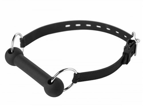 Master Series Mr. Ed Lockable Silicone Horse Bit Gag – Adjustable Silicone Gag