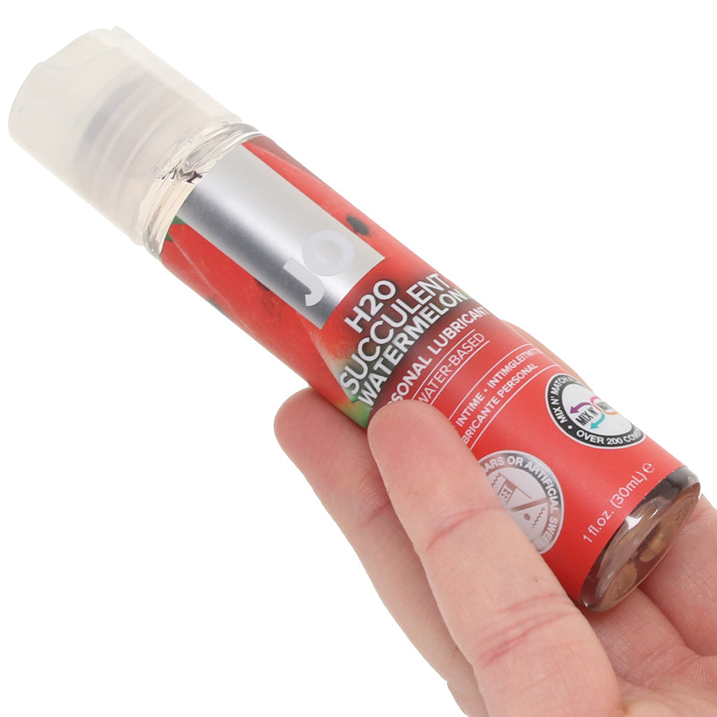 H2O Flavored Lube 1oz/30ml in Watermelon Lubes and Lotions > Flavored Sex Lubes