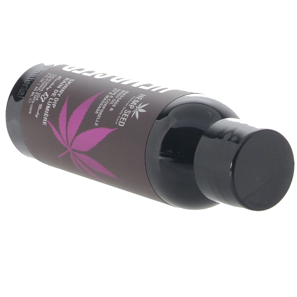 Hemp Seed Massage Oil 2oz/60ml in Skinny Dip Sensual Love > Massage