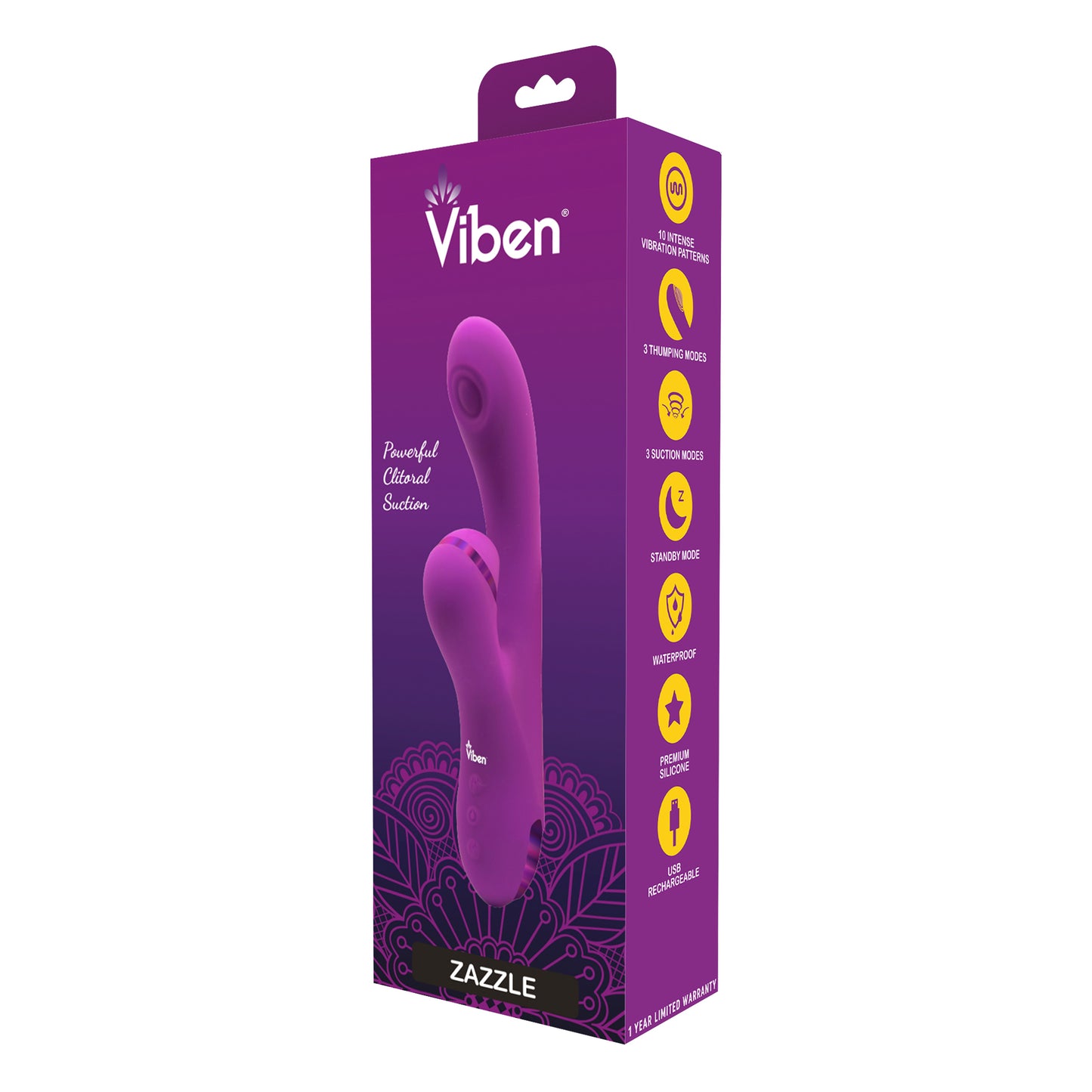Viben Dazzle Thumping Rabbit in Berry
