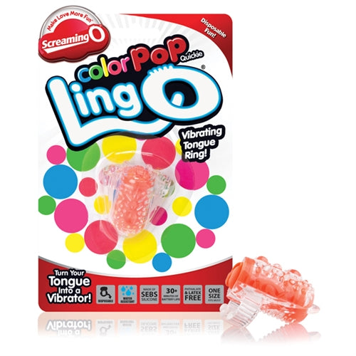 ColorPoP Quickie Ling O Tongue Vibrator – Wireless Disposable Vibrator
