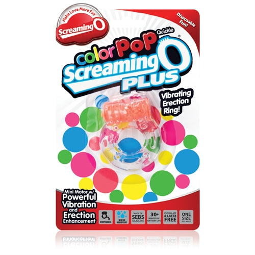 Screaming O Colour Pop Quickie Plus – Vibrating Erection Ring