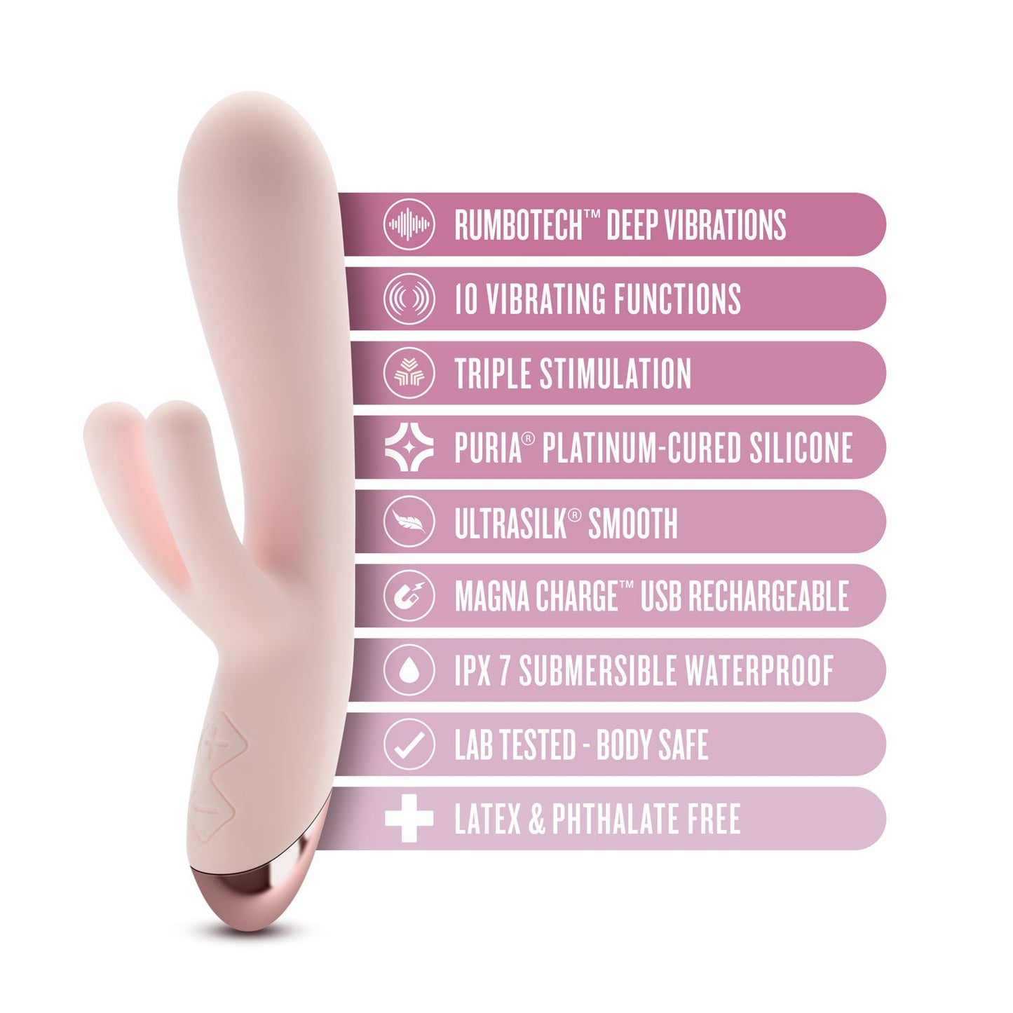 Blush Elora – Triple Stimulation Vibrator