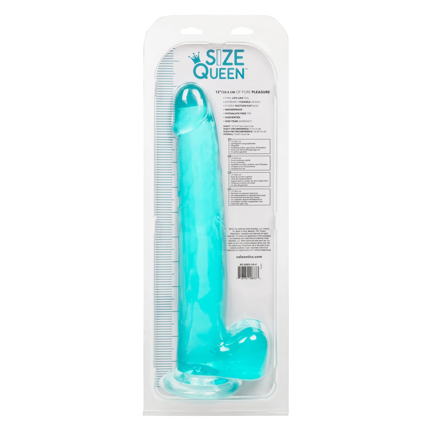 Size Queen 12 Inch Realistic Dildo – Firm 30.5 Cm Dildo