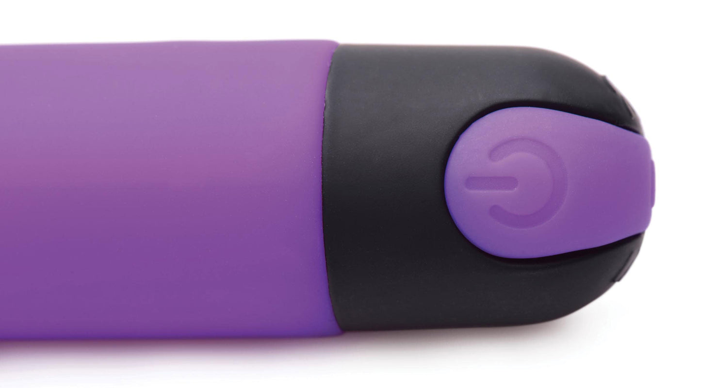 Bang 10X G-Spot Vibrator Purple 8.2 Inches with 3 Speeds and 7 Vibration Patterns