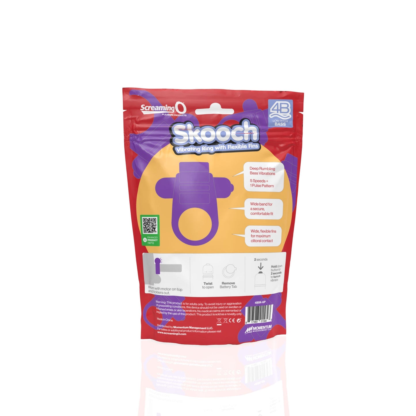 Skooch 4B Low Pitch Bass (Grape)