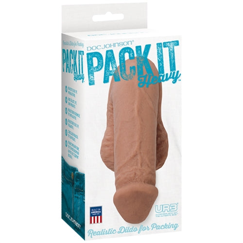 Pack It Heavy Caramel – 5.5 Inch Girthy ULTRASKYN Packer