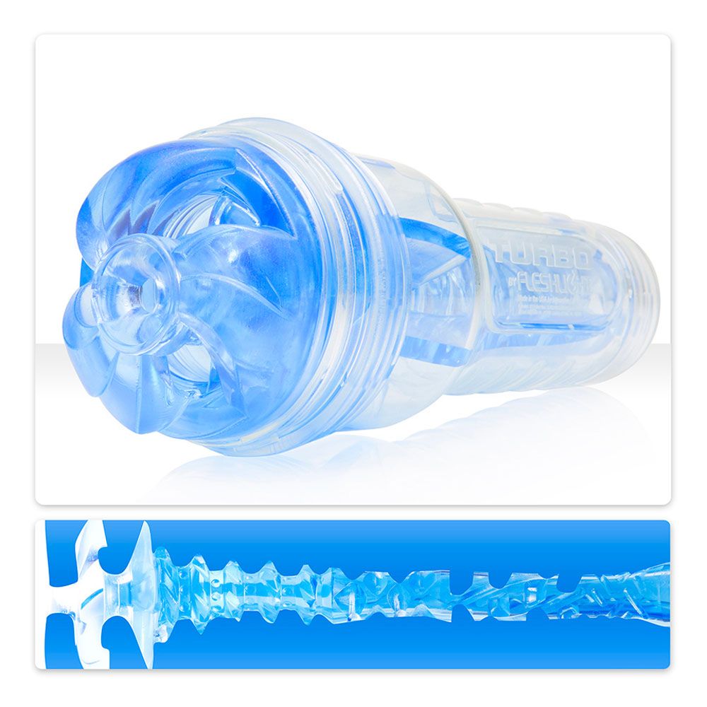 Fleshlight Turbo Thrust Blue Ice – Male Masturbator Sleeve