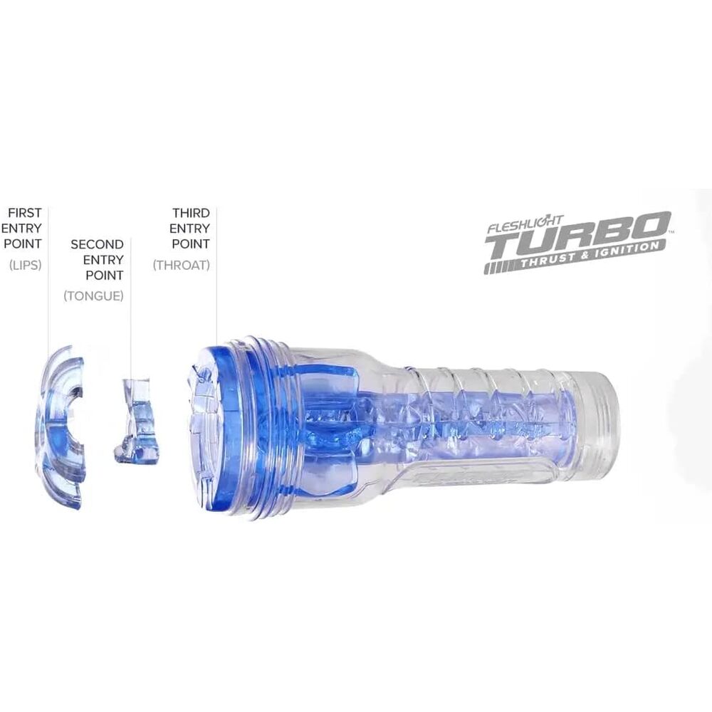 Fleshlight Turbo Thrust Blue Ice – Male Masturbator Sleeve