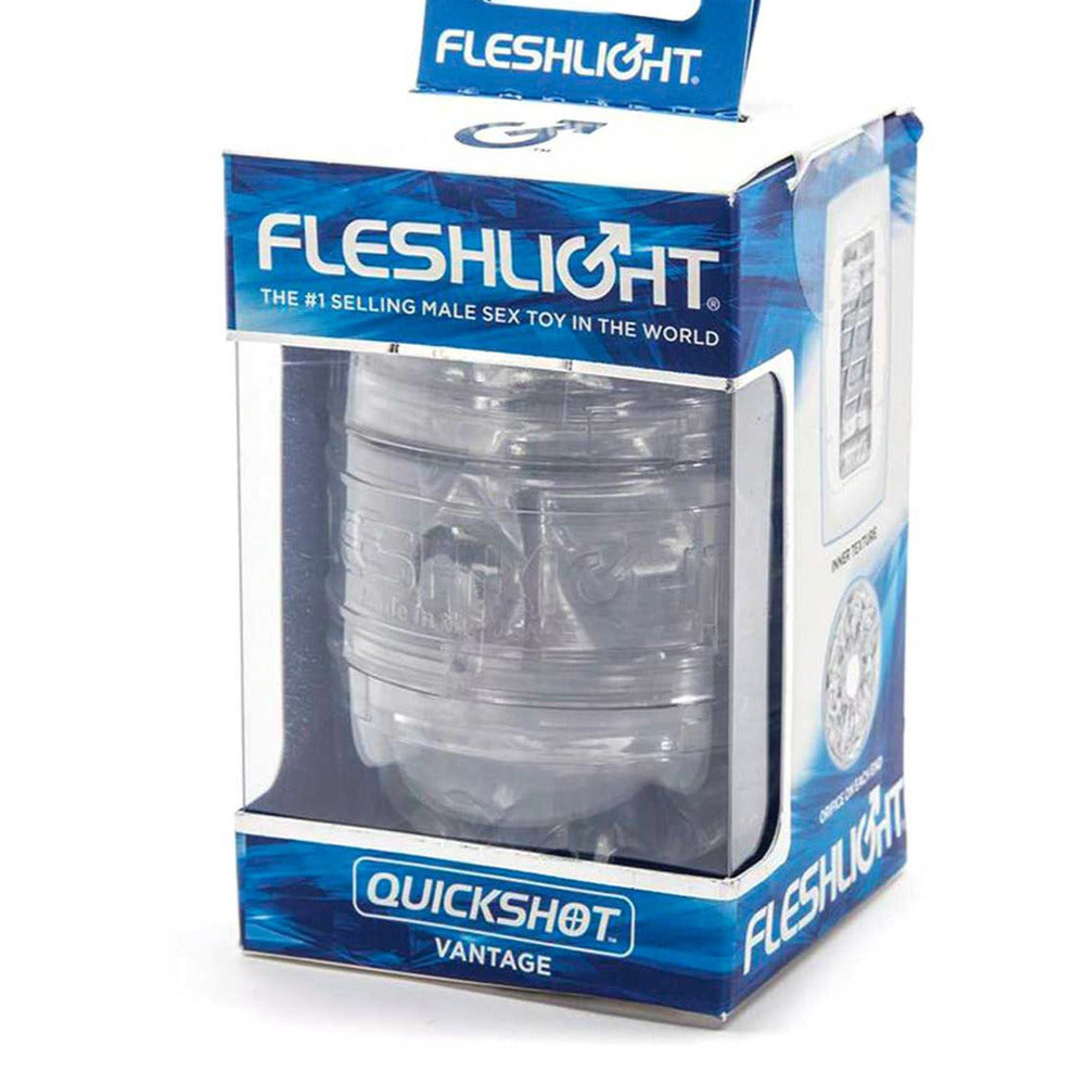 Fleshlight Quickshot Vantage – Compact Dual Orifice Masturbation Sleeve