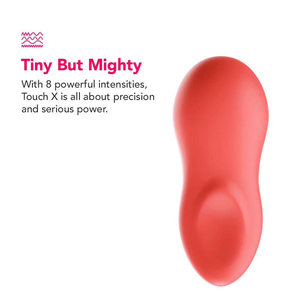 We-Vibe Touch X Magic Multitasker Vibe in Coral Vibrators > Clitoral Stimulators