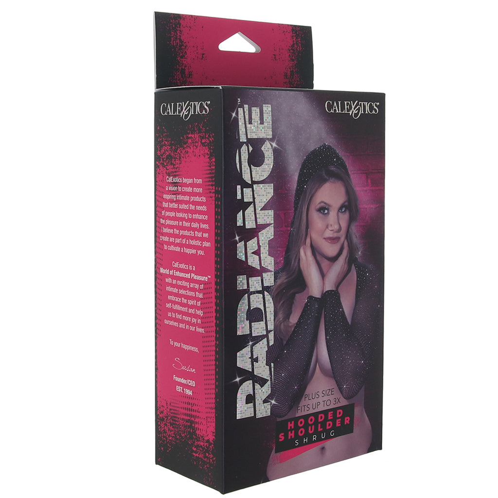 Radiance Hooded Shoulder Shrug XL Lingerie > Accessories