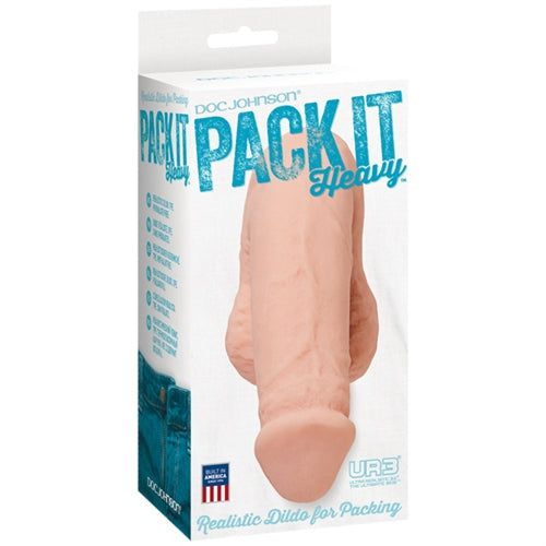 Pack It Heavy White 5.5 Inch Realistic Packer