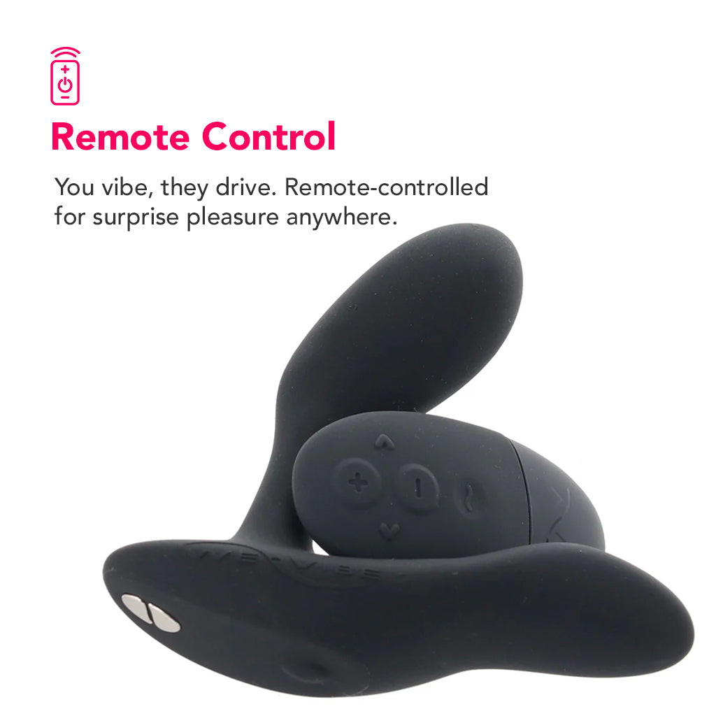 We-Vibe Vector + Prostate Massager in Charcoal Anal Sex Toys > Prostate Massagers