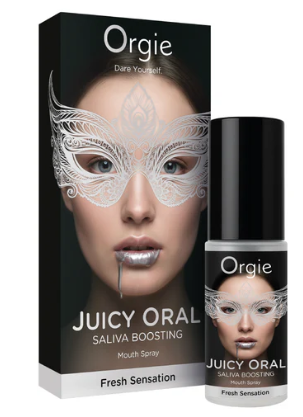Orgie Juicy Oral Spray 15ml – Mint-Flavored Mouth Spray