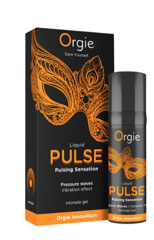Orgie Liquid Pulse – Kissable Arousal Gel 15ml