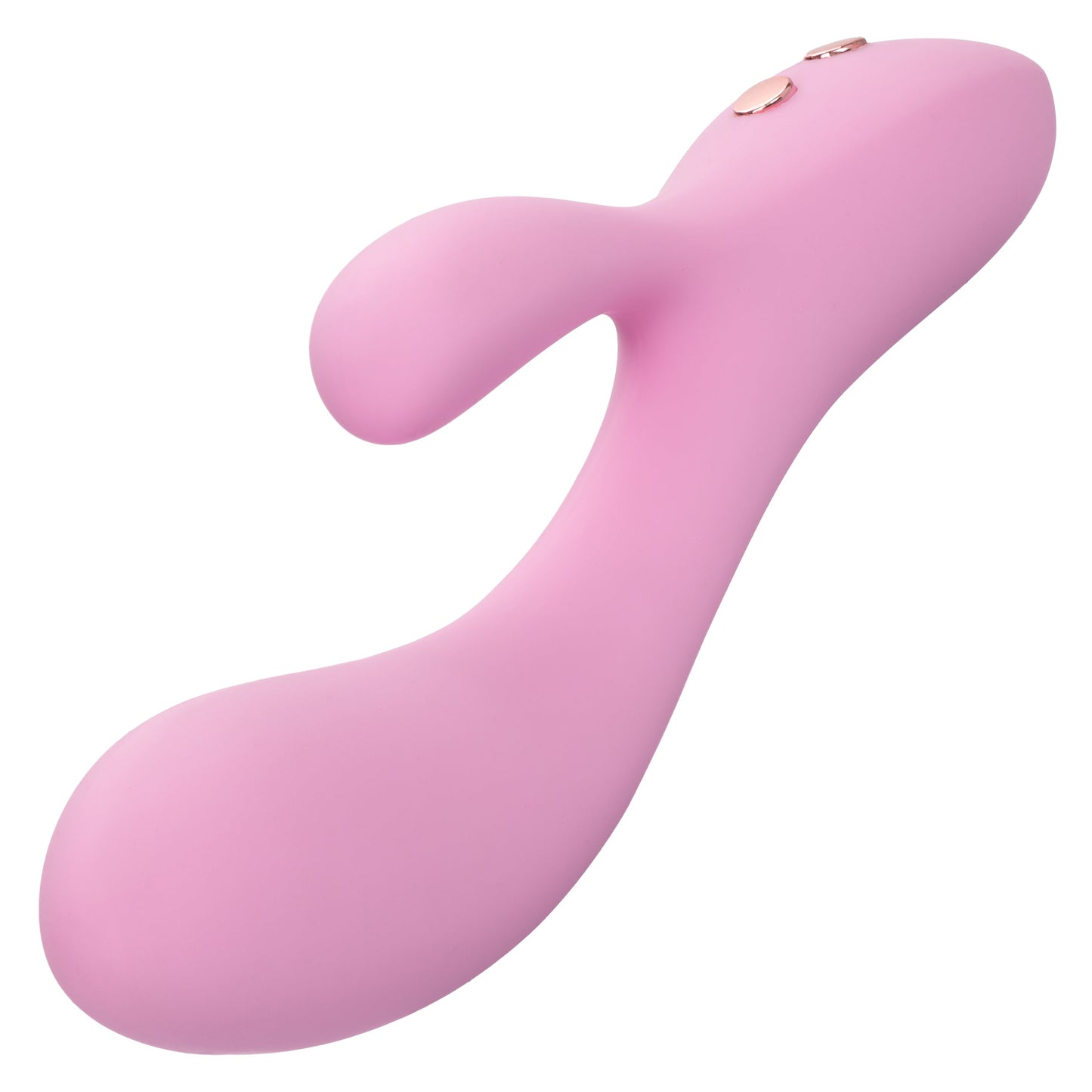Contour Zoie Pink Flexible Dual Massager with 10 Vibration Functions and Silicone Design