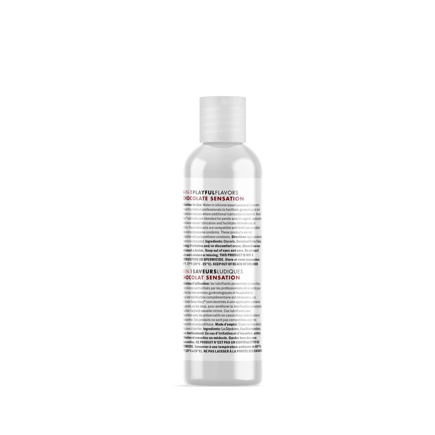 Playful Flavours 4 In 1 Chocolate Sensation (4oz/118ml) – Flavored Massage Oil
