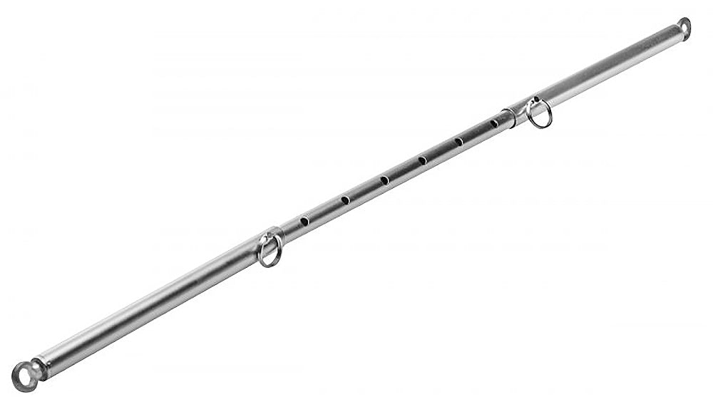 Adjustable Steel Spreader Bar – Durable Steel BDSM Accessory with Eyebolts