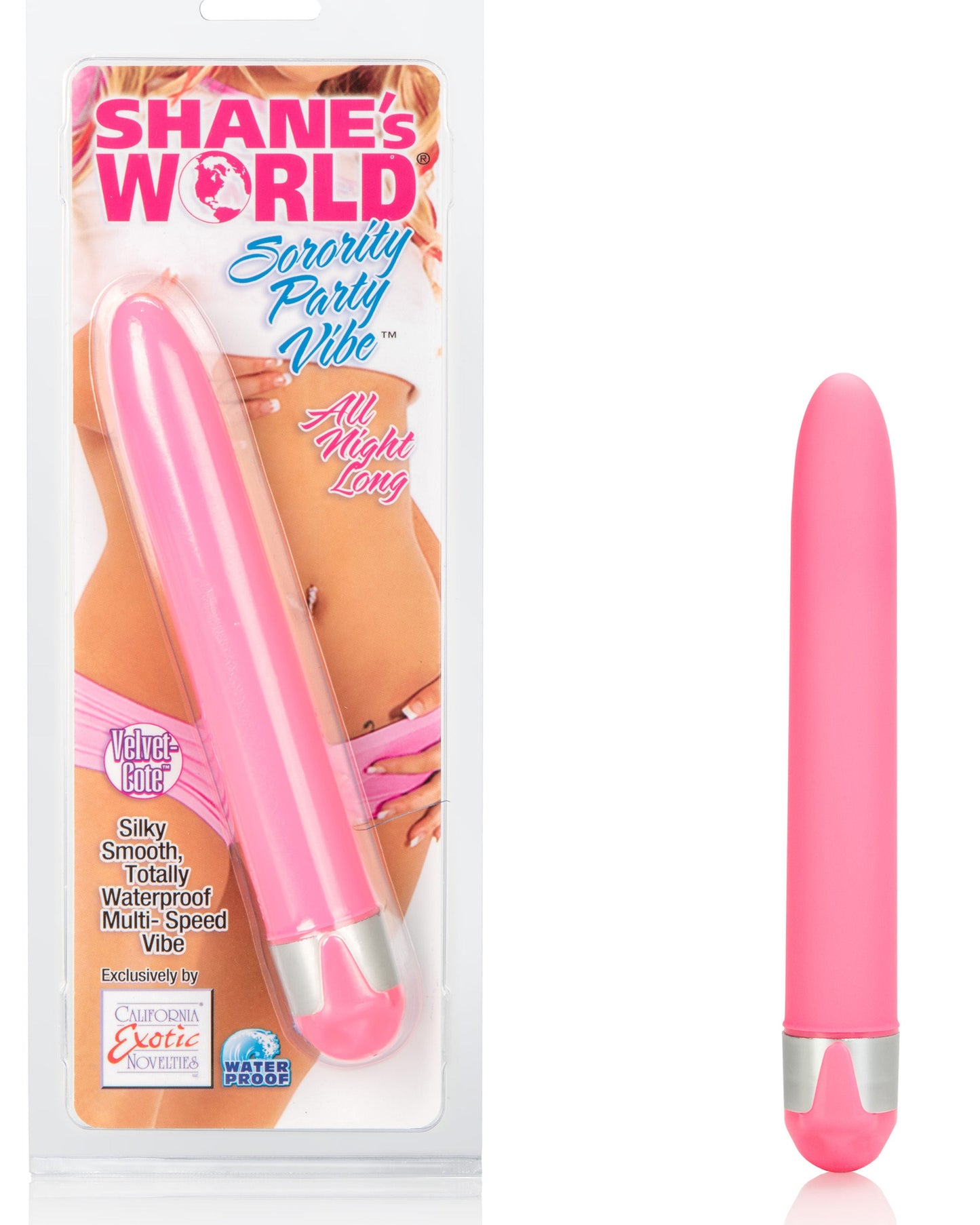 Shanes World Sorority Party Vibe Green Multi-Speed Vibrator