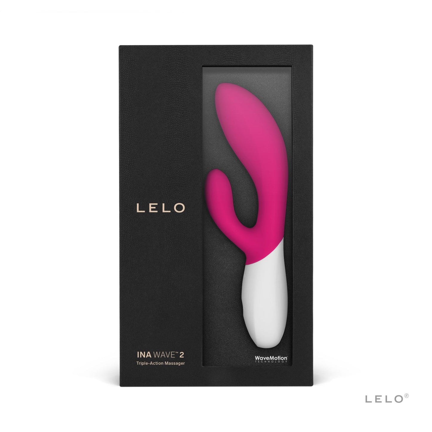 Lelo Ina Wave 2 Luxury Rechargeable Vibe Cerise