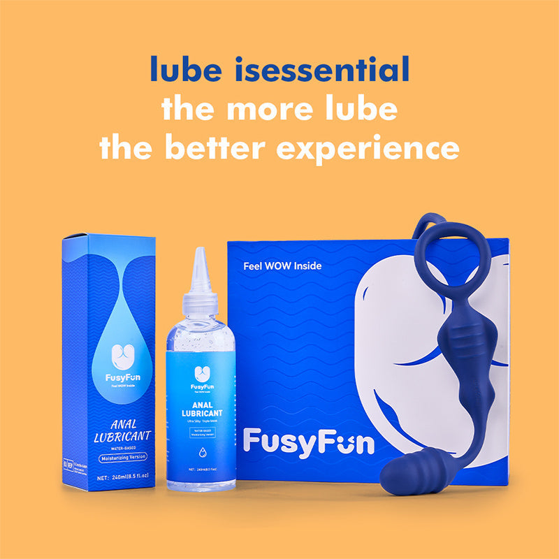 FusyFun- WAVE 9 Vibrating Anal Toy for Couple or Solo Fun Anal Toys
