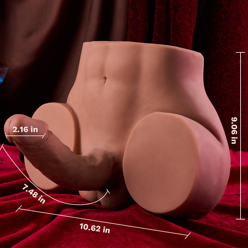 Austin - Realistic Butt with Dildo and Testis Tight Hole Unisex Sex Toy Masturbators