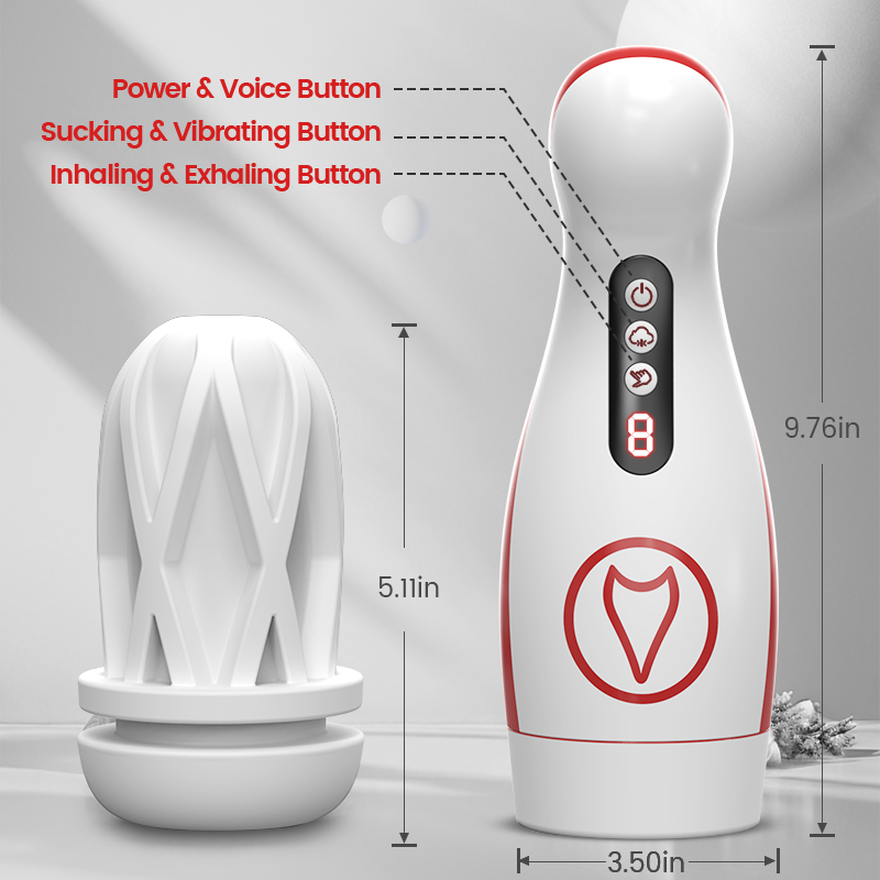Kama - 7 Sucking Vibrating Voice Mode Masturbator Masturbation Cup