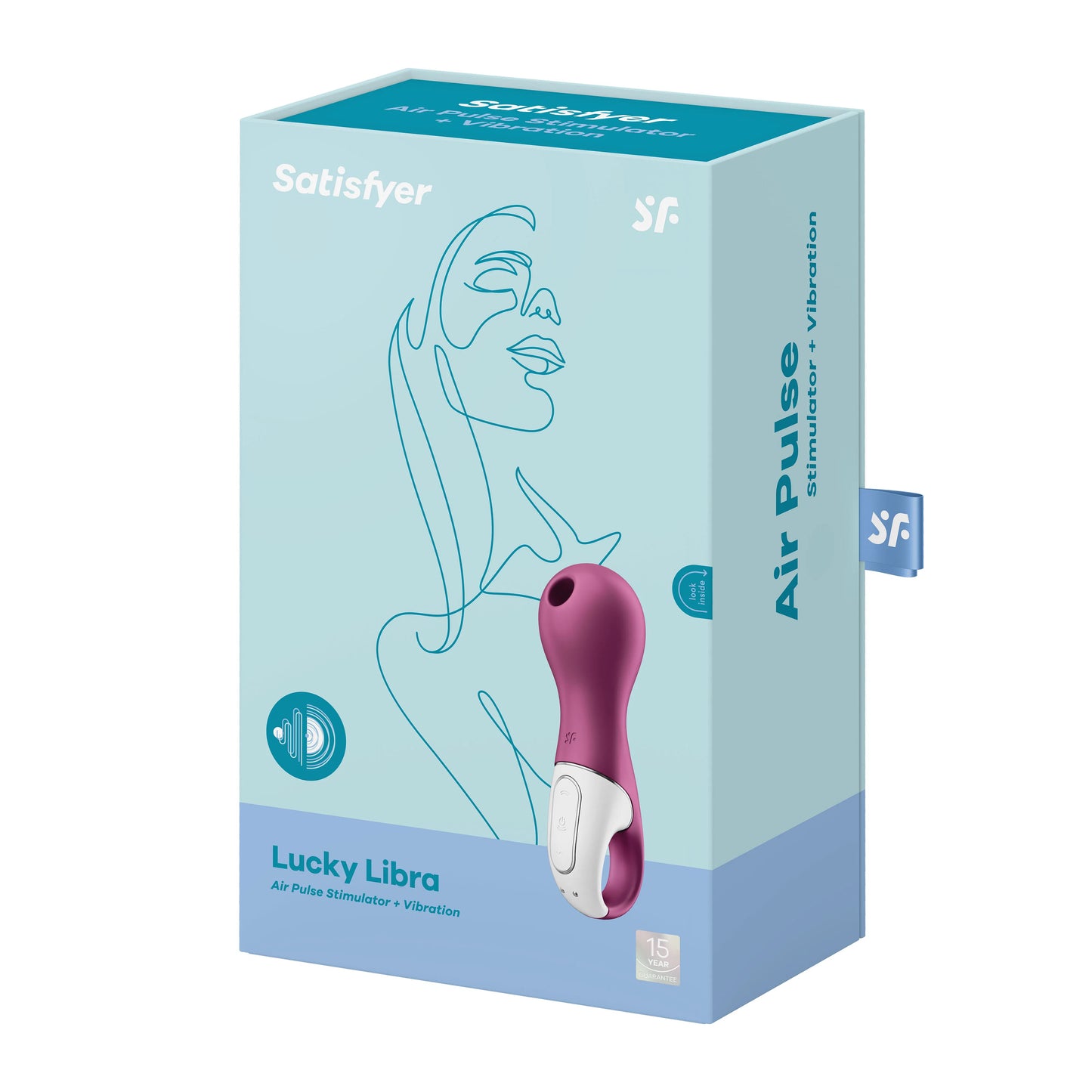 Satisfyer Lucky Libra – Airpulse and Vibrating Clitoral Stimulator