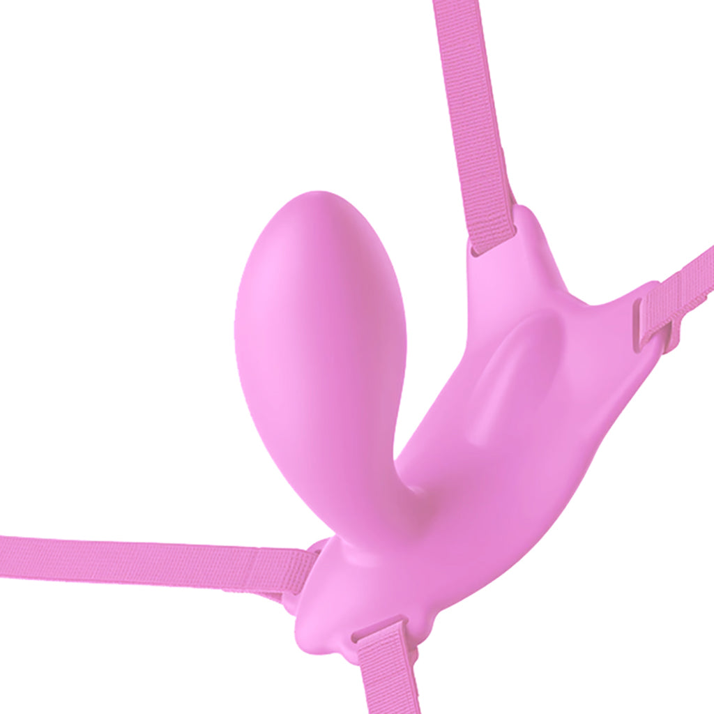 Fantasy For Her Ultimate G-Spot Butterfly Strap-On Vibe Vibrators > Wearable & Panty Vibrators