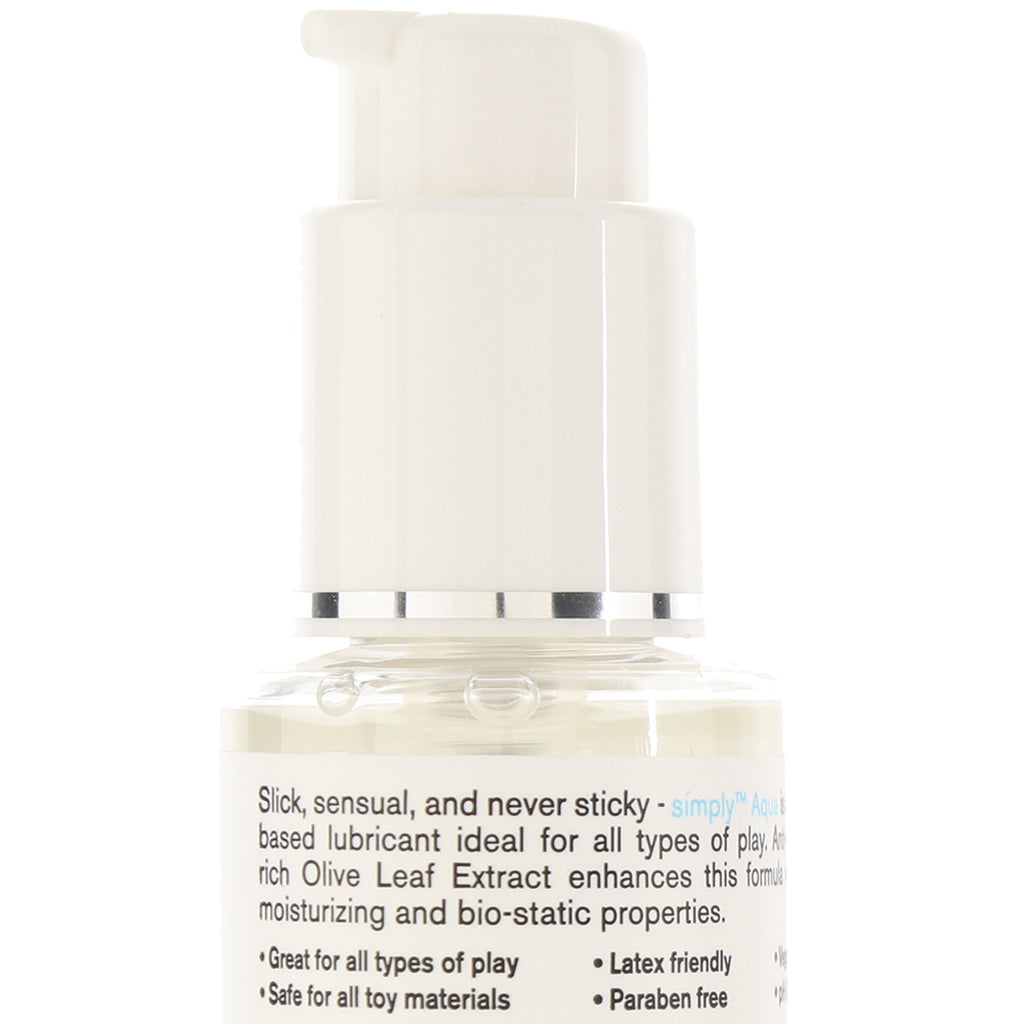 Simply Aqua Lube 4oz / 120ml Lubes and Lotions > Water Based Sex Lubes
