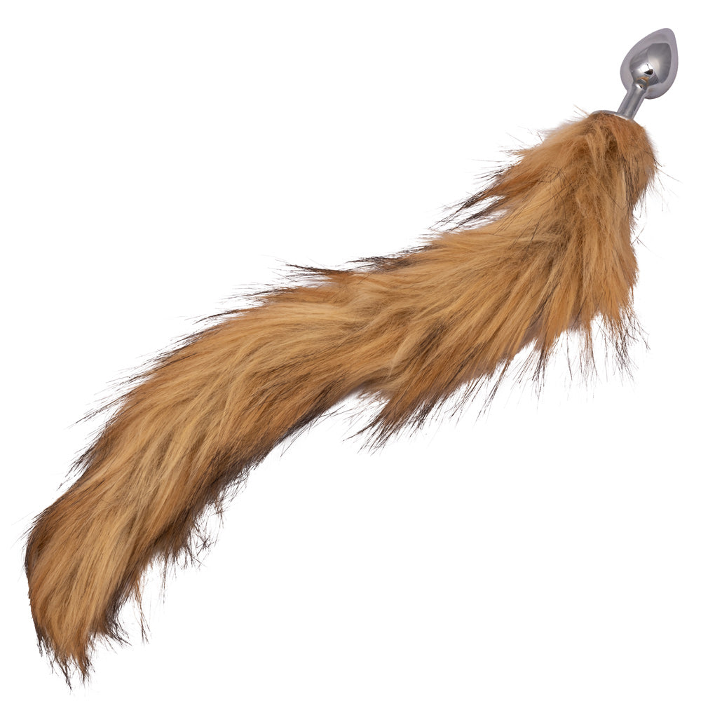 Running Wild Tail (Brown) – Metallic Probe with Long Tail Accessory