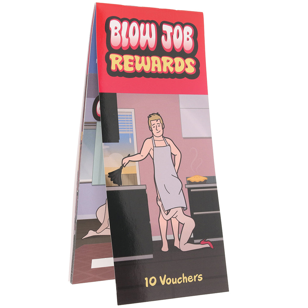 Blow Job Rewards Voucher Booklet Novelties 'n Parties