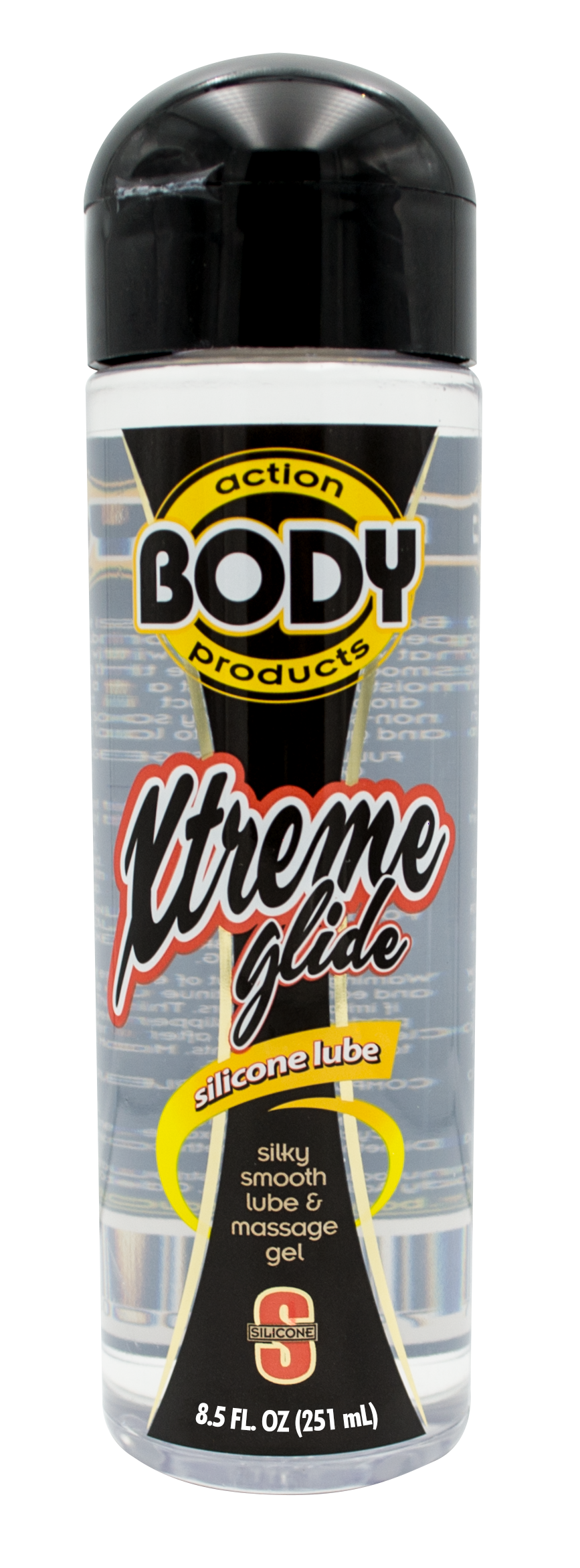 Body Action Xtreme Glide Silicone Lubricant 8.5 Oz Tube