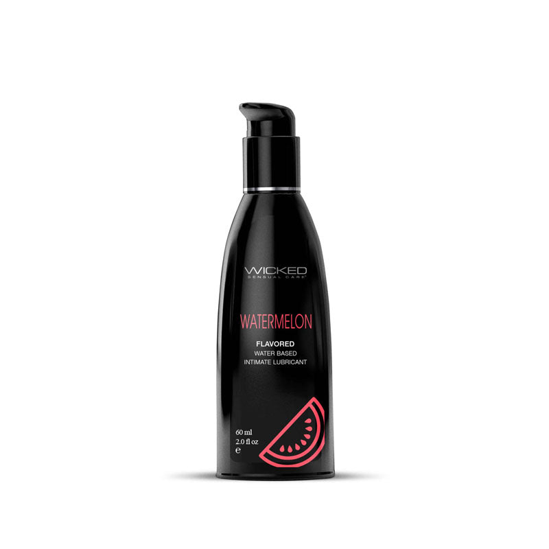 Wicked Aqua Watermelon – Watermelon Flavored Water-Based Lubricant 60ml Bottle
