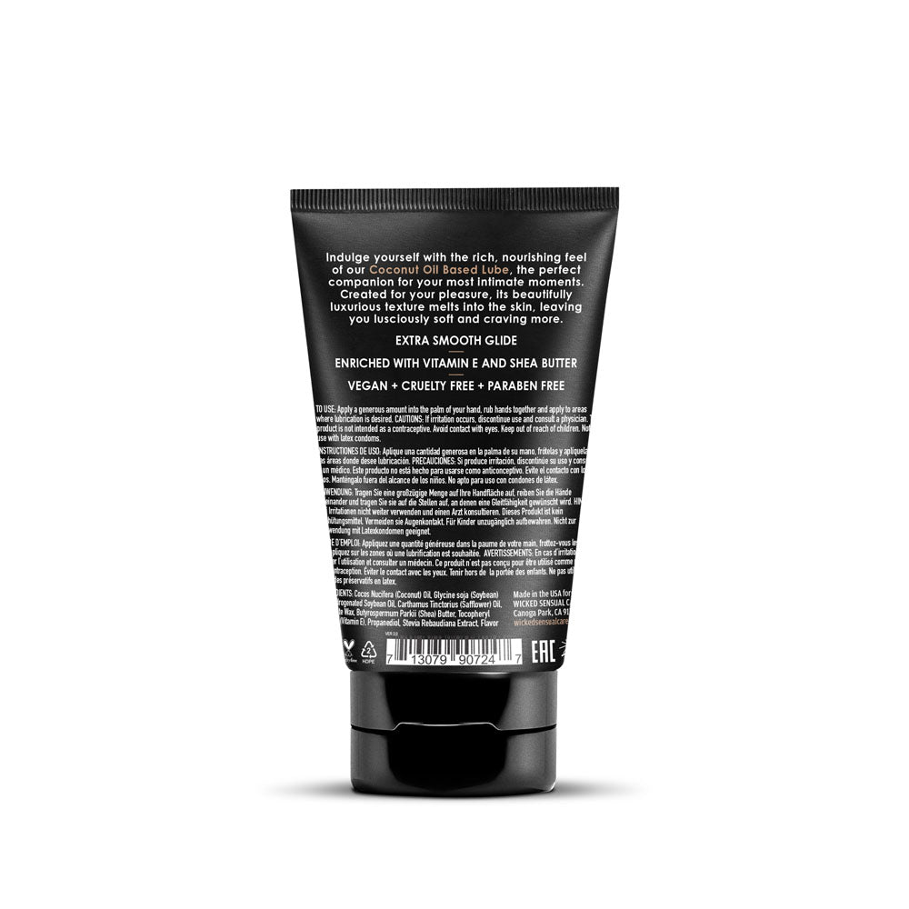 Coconut Oil Based Lubricant 4oz (120ml) – Moisturizing Personal Lubricant