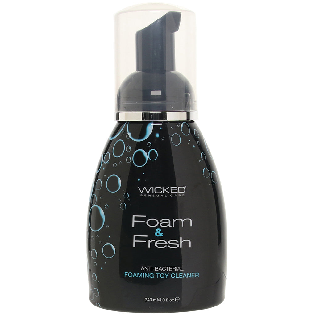 Foam 'n Fresh Anti-Bacterial Toy Cleaner in 8oz/240ml Lubes and Lotions > Sex Toy Cleaner