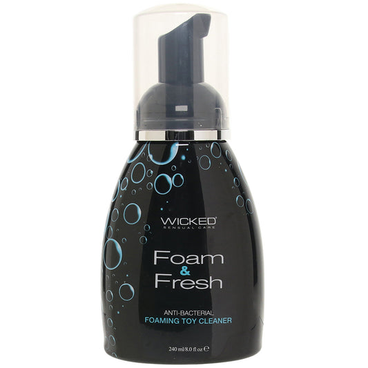 Foam 'n Fresh Anti-Bacterial Toy Cleaner in 8oz/240ml Lubes and Lotions > Sex Toy Cleaner