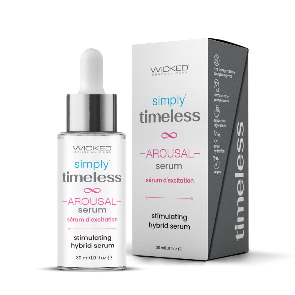 Simply Timeless Arousal Stimulating Hybrid Serum – 1 Oz Lubricant Serum