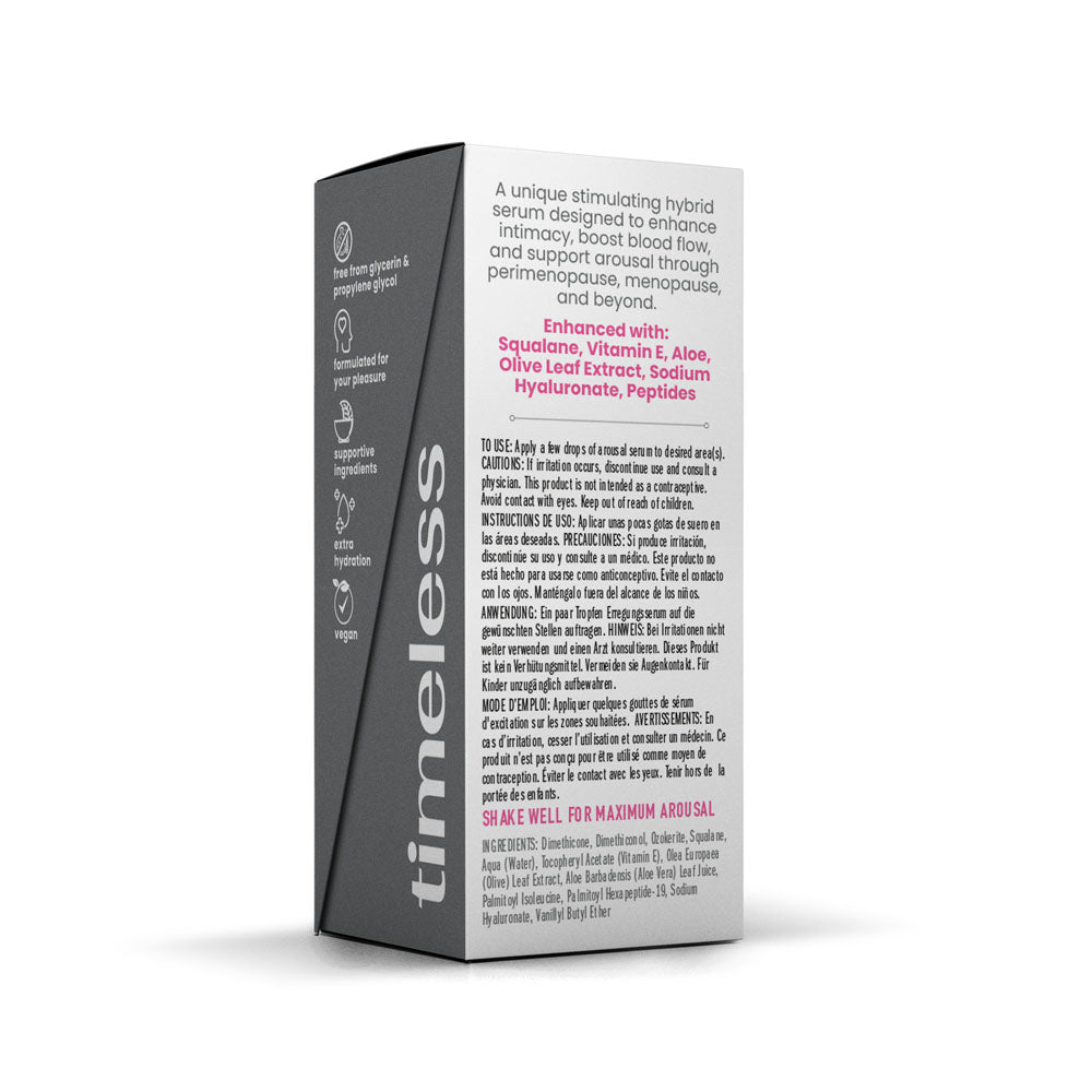 Simply Timeless Arousal Stimulating Hybrid Serum – 1 Oz Lubricant Serum