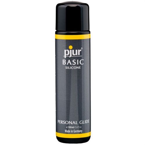 Pjur Basic Silicone – 3.4 Fl. Oz. (100ml) Long-Lasting Personal Lubricant
