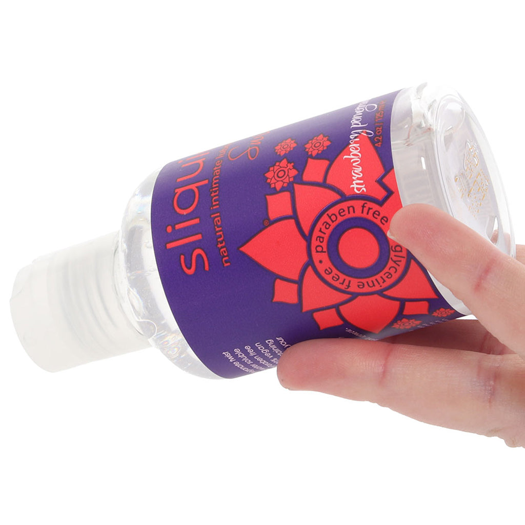 Swirl Flavored Lube 4.2oz/125ml in Strawberry Pomegranate Lubes and Lotions > Flavored Sex Lubes
