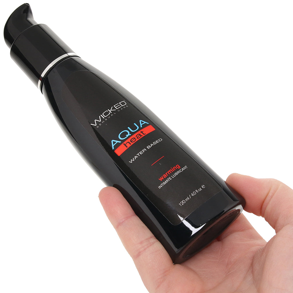 Aqua Heat Lube 4oz/120ml in Warming Lubes and Lotions > Stimulating Lubricants