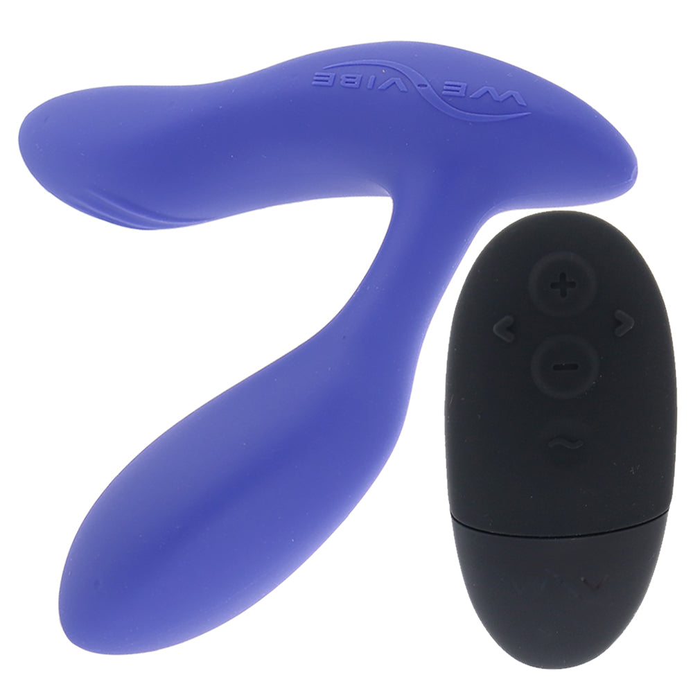 We-Vibe Vector+ Prostate Massager in Royal Blue Anal Sex Toys > Prostate Massagers