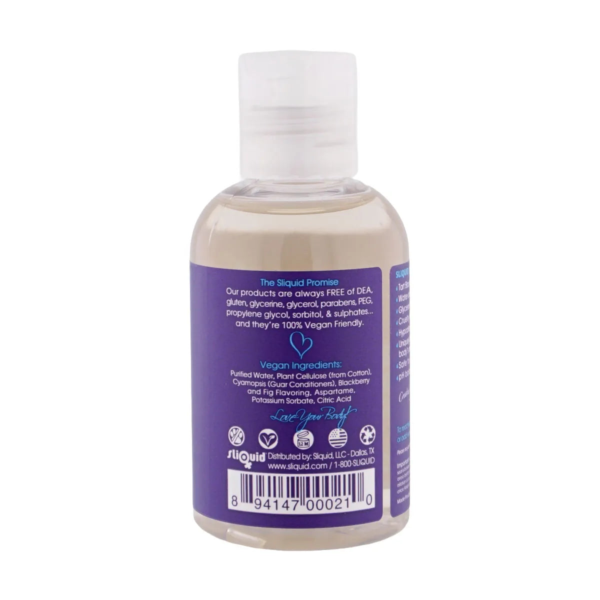 Sliquid Naturals Swirl – Flavored Water-Based Lubricant 4.2 Fl Oz
