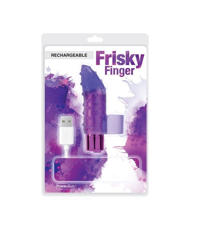Frisky Finger Purple Vibrator for Pleasure