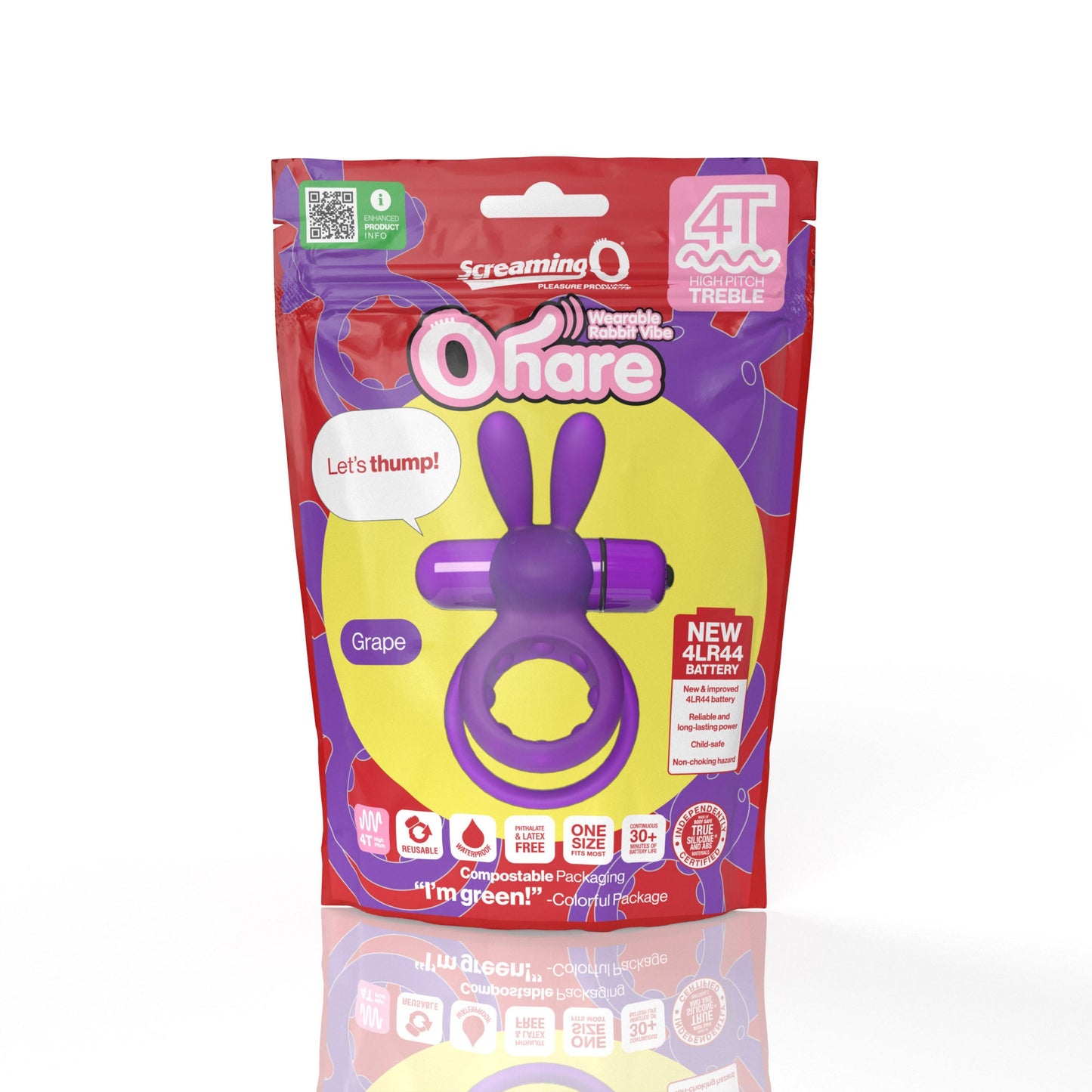 Ohare 4T High Pitch Treble (Grape)