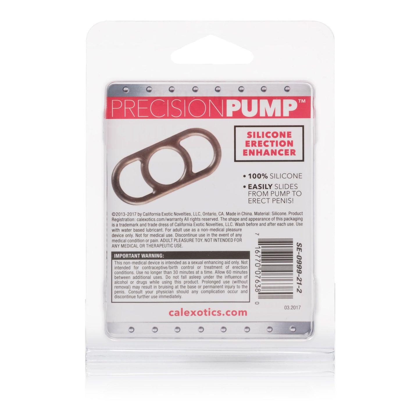 Precision Pump Silicone Erection Enhancer Smoke